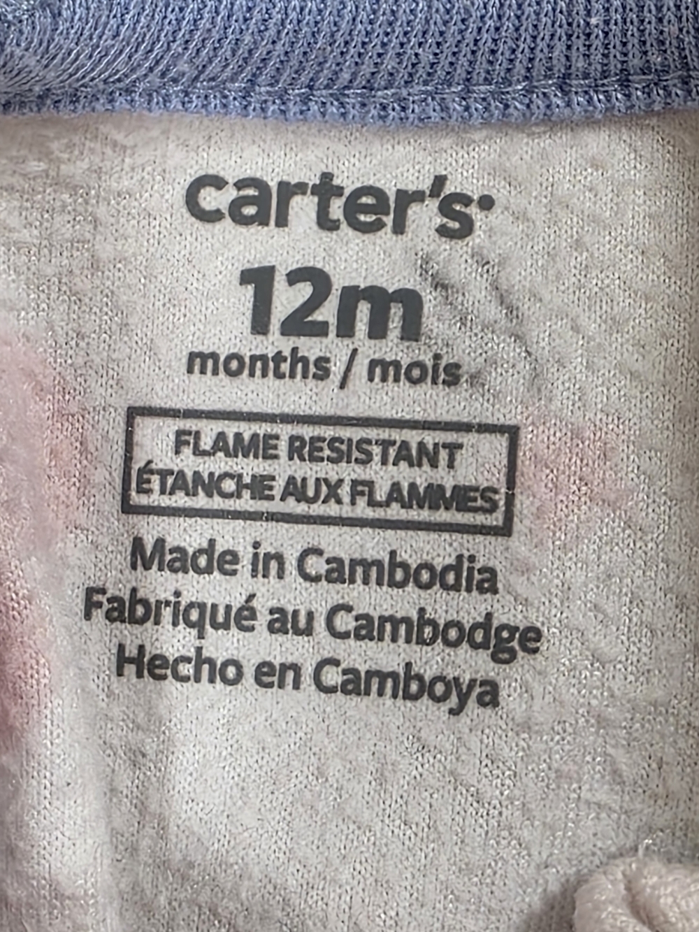 Carter’s 12M Unicorn & Cloud Fleece Footie Pajama Bundle - Picture 6 of 15